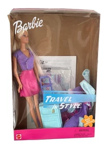 BARBIE Travel In Style VTG Collectible Clothes, Luggage, Accessories In Box - Picture 1 of 13
