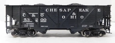 Used Atlas O 2RL Chesapeake & Ohio Hopper #53200 (Black) - Image 1 of 4