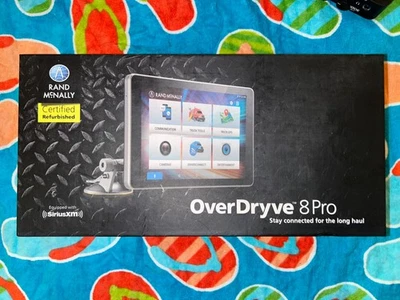 RAND MCNALLY OD8 PRO II OVERDRYVE 8 PRO 2 LM TRUCK GPS - Image 1 of 2