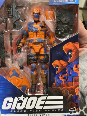 G.I. Figura de acción Joe Classified Series 6 pulgadas Cobra Alley Viper Cobra #34 NISB Foto 1 de 4