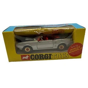 Corgi Toys Whizzwheels 343 Pontiac Firebird Convertible 1:50 Scale Diecast Boxed - Picture 1 of 10