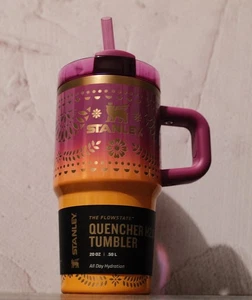 Stanley Becher Dia De Los Muertos 20 oz Special Edition - Sunrise Catrina Pink - Bild 1 von 5