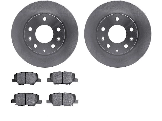 Kit de pastillas de freno trasero y rotor para Mazda 3 Sport SQ935VK 2017-2018 Foto 1 de 1