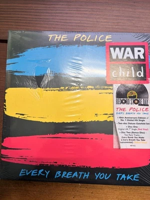 Police WAR CHILD 2x7” Every breath you take (2023 RED & YELLOW)  Sealed - Image 1 of 2