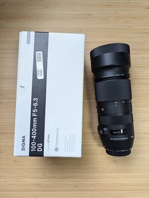 Sigma 100-400mm f/5.0-6.3 DG OS HSM Zoom Lens For Sigma SA Mount NO Auto Focus - Image 1 of 4