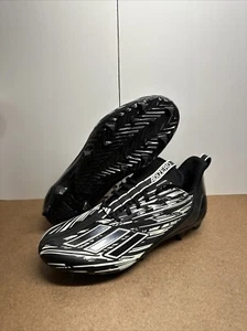 Botines de fútbol Adidas Adizero negros/brillan en la oscuridad para hombre talla 12 IE5447 - Imagen 1 de 9