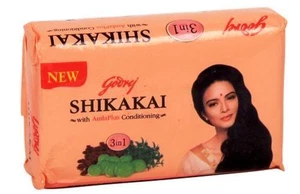 Godrej Shikakai Sikakai 3 in 1 Soap Shikakai Bhringraj Amla -
