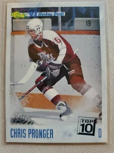 Chris Pronger 1993-94 Classic Draft #2 TOP TEN Rookie RC HOF Hartford Whalers - Picture 1 of 8