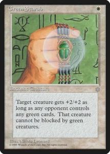 4 Green Scarab 4x x4 - LP - Ice Age - SPARROW MAGIC - Imagen 1 de 1