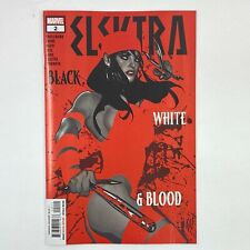 Elektra Black White and Blood #2 Adam Hughes Cover NM