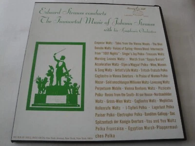 Eduard Strauss Conducts the Immortal Music of Johann Strauss 5 ALBUM BOX SET - Image 1 of 2