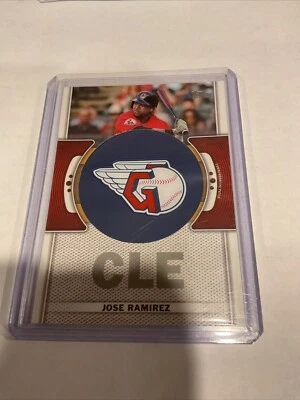 2023 #TLP-JRA Jose Ramirez Topps Series 1 Baseball Team Patch Relic Card - Image 1 of 4