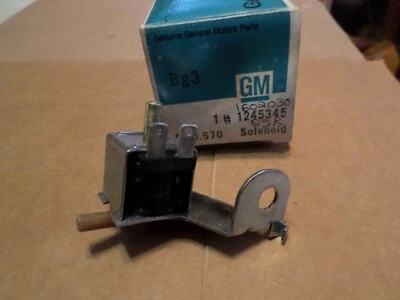 1973 1974 Buick nos egr solenoid riviera century lasabre 1245345 - Image 1 of 3