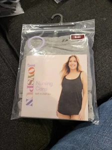 Joyspun Nursing Cami S-M GREY - Picture 1 of 6