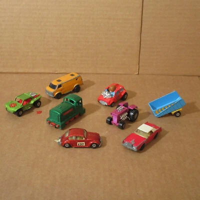 Vtg Matchbox Superfast Lesney England JOB LOT 8 Shunter Mod VW Beetle Baja Mini - Image 1 of 4