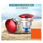 New Button 22mm Thread Momentary Red Mushroom Head Push Button Switch 1NO IP67 