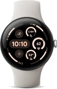 Google Pixel Watch 3 45mm WiFi Porcelain Smartwatch - Zdjęcie 1 z 1