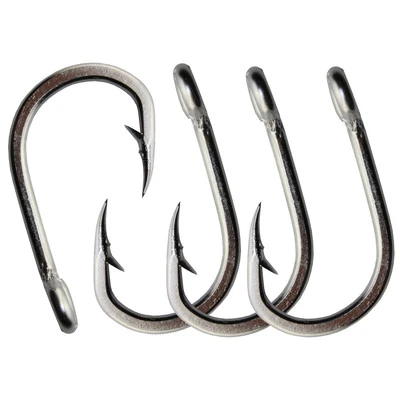 30Pcs Big Game fishhook Stainless Steel Fishing Hook Saltwater Fish Hooks 10884 - Image 1 of 4