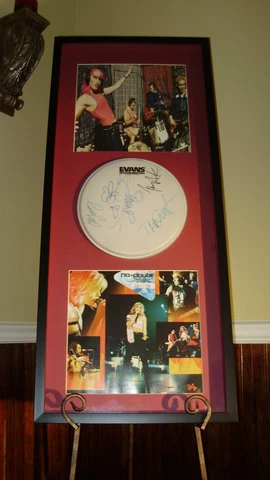 NO DOUBT - GWEN STEFANI - AUTOGRAPHED / SIGNED DRUMHEAD RETURN OF SATURN CD TOUR Cover