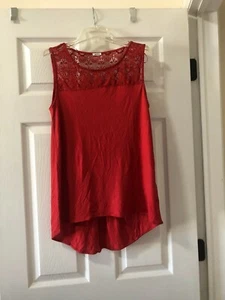 pimkie women sleeveless see through lace tank top blouse size M, 041_32WM4T02 - Picture 1 of 5