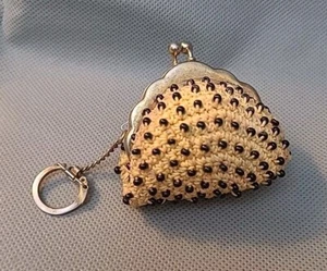Vintage Bags By Susan 1950s Japanese Beaded Change Purse - Picture 1 of 7