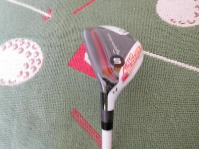 New LH TaylorMade AeroBurner Rescue Hybrid (4H-22*) /Matrix Speed RUL-Z 70 Stiff - Image 1 of 4