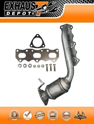 Convertidor catalítico colector para Suzuki Grand Vitara 2,5 L 1999-2005 delantero izquierdo Foto 1 de 4