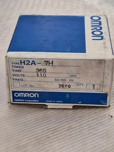OMRON - H2A-7H - 36S - 110 VAC - Temporizador - Nuevo - Imagen 1 de 1