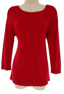 SUÉTER DE PUNTO LIGERO TALLA MEDIANA ROJO JONES NEW YORK Otoño/Invierno Navidad Foto 1 de 3