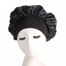 Women Long Hair Care Satin Bonnet Night Sleep Hat Cap Silk feel Head Wrap Turban
