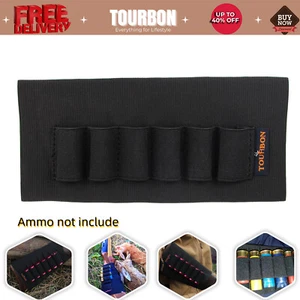 Tourbon Schrotflinte Munitionshalter Shells Carrier 12Gauge Gun Buttstock Sleeve - Bild 1 von 24