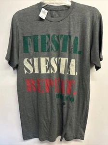 EPCOT CENTER Mexico T-Shirt Fiesta Siesta Repeat Size M Walt Disney World NWT - Picture 1 of 5