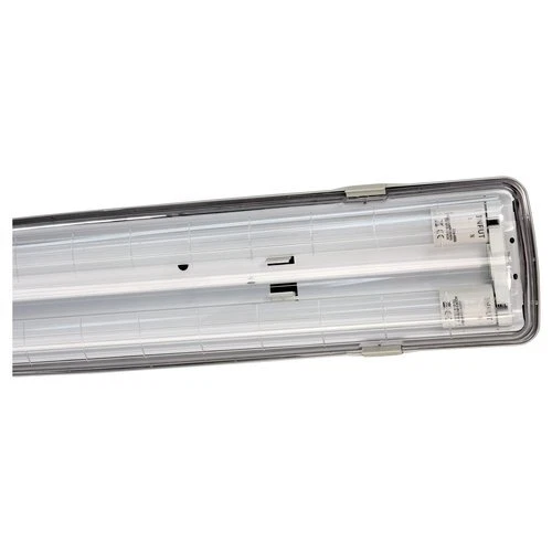 Plafoniera con tubi led finitura Grigio Beghelli Saving 72001 G13 LED 2 x 18W - Immagine 1 di 1