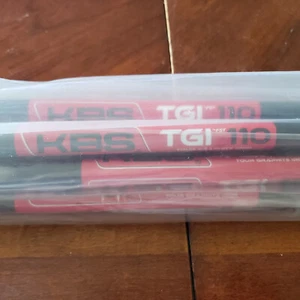 New $680 KBS TGI 110 Extra Stiff Plus Flex 3-PW & 1 Wedge  .355 Taper - Picture 1 of 2