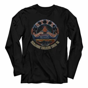 Styx Paradise Theatre Tour 81 Men's Long SleeveT Shirt Rock Music Concert Merch - Picture 1 of 3