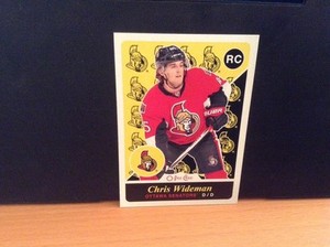 2015-16 Upper Deck OPC O Pee Chee Update Rookie Chris Wideman Senator #U31 Retro