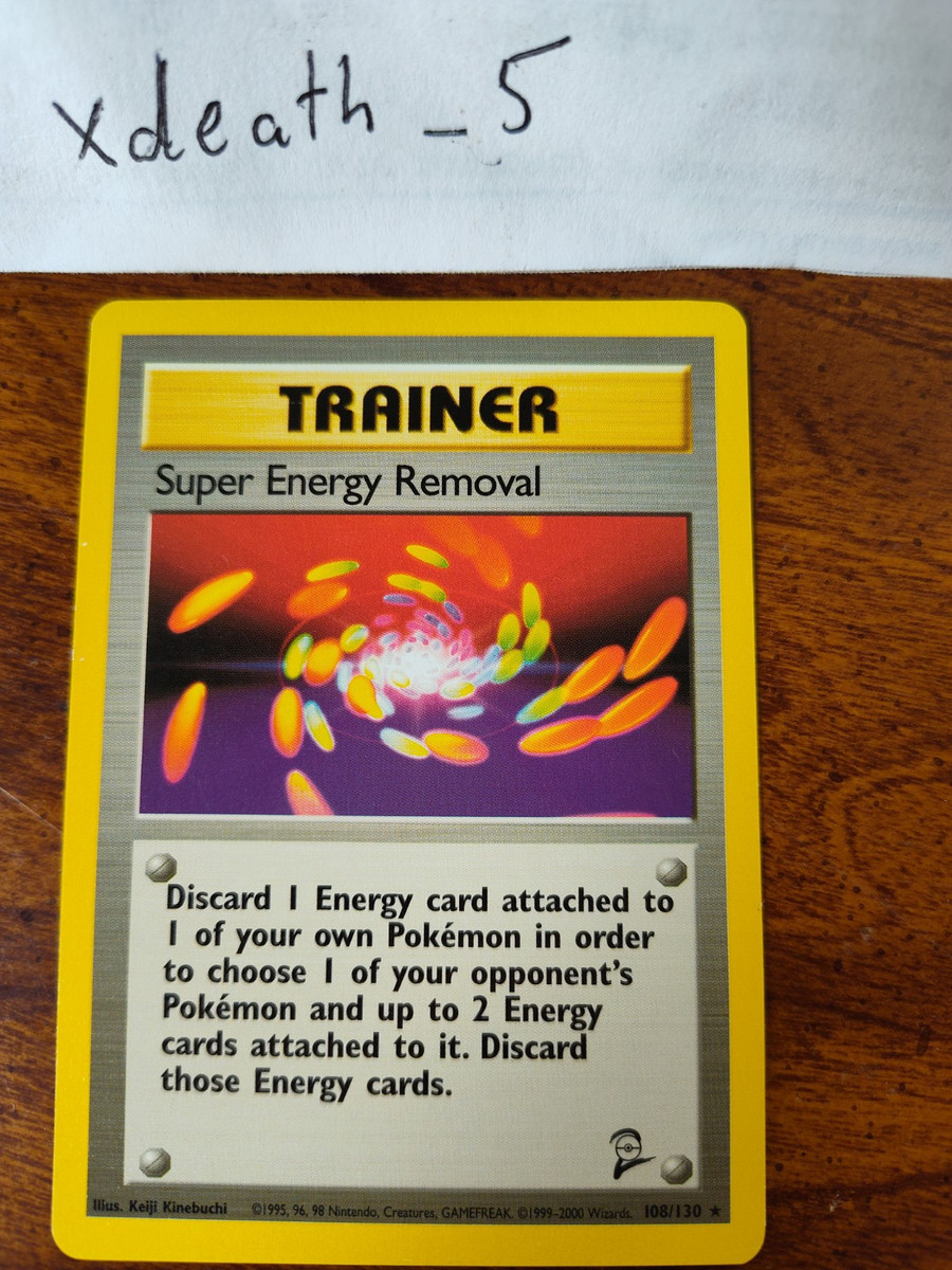 Energy Pokémon TCG Base Set 2 Individual Collectible Card Energy Pokémon TCG Base Set 2 Individual Collectible Card