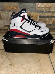 NIKE AIR JORDAN SC-2 WHITE-OBSIDIAN BLUE-GYM RED SZ 13 [454050-107] W/ BOX - Picture 1 of 8