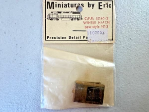 Miniatures by Eric#H13 HO Scale CPR SD40-2 Winter Hatch-new style-Brass - NOS - Picture 1 of 4