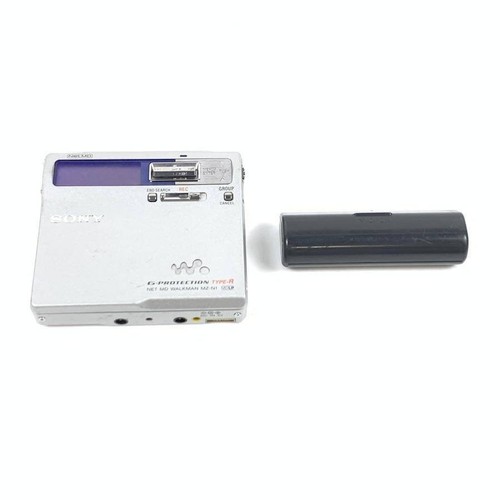 Sony MZ-N1 Silver NET MD Walkman Portable Minidisc Recorder Very