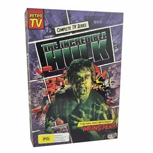 The Incredible Hulk Complete TV Series DVD Box Set 24 Disc - Region 4 + 2 - Picture 1 of 12