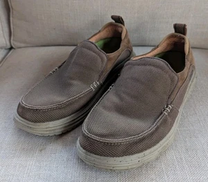 Skechers Men's Size 10.5 Classic Fit Proven Renco Brown Slip-On Comfort Sneakers - Picture 1 of 8