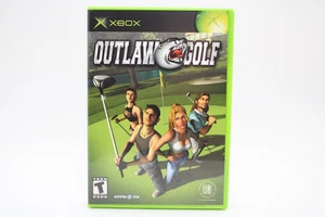 Xbox Outlaw Golf Ricondizionato Originale No Manuale Etichetta Nera Come Nuovo Disco Ottimo - Foto 1 di 5