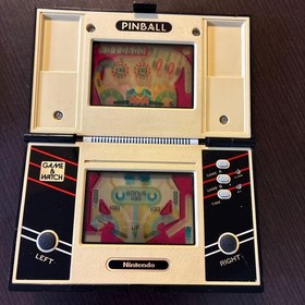 Nintendo Game & Watch Pinball PB-59 Multi Screen Tested Working Used Japan