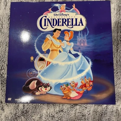Walt Disney's CINDERELLA Masterpiece Edition LaserDisc LD  - Image 1 of 3