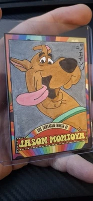 Scooby! - Scooby-Doo Style! ~ JASON MONTOYA Sketch Card - Image 1 of 2