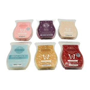 Scentsy Wax Bar Lot Of 6 Inner Peace Spring Forward Scarlet Woods + - Picture 1 of 1