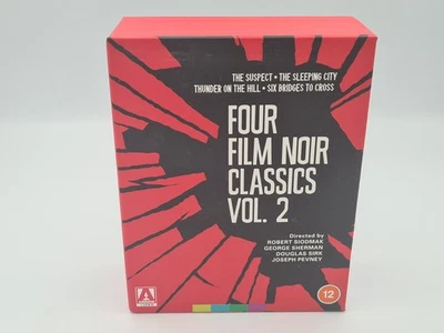 Four Film Noir Classics Vol.2 Bluray Boxset Arrow Video - Image 1 of 4