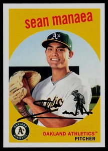 2018 Topps Archives #17 Sean Manaea Oakland Athletics - Picture 1 of 2