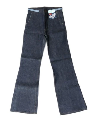 Pantalones de mezclilla Movin On vintage Levi'S años 70 nuevos con etiquetas talla 30 x 33 sin existencias - acampanada inferior Foto 1 de 4